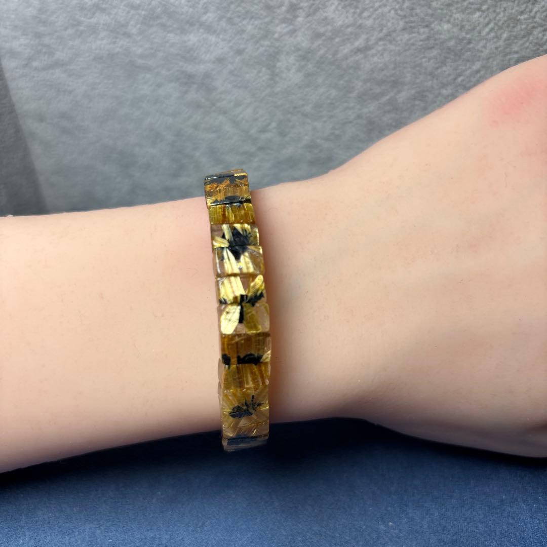 太陽放射ルチル　バングル　3-21