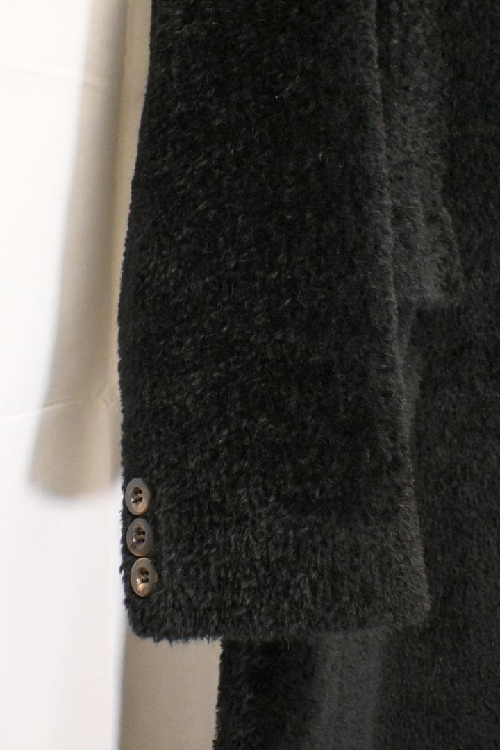 Max Mara シャギーコート ブラック 40サイズ 白タグ アルパカ 美品