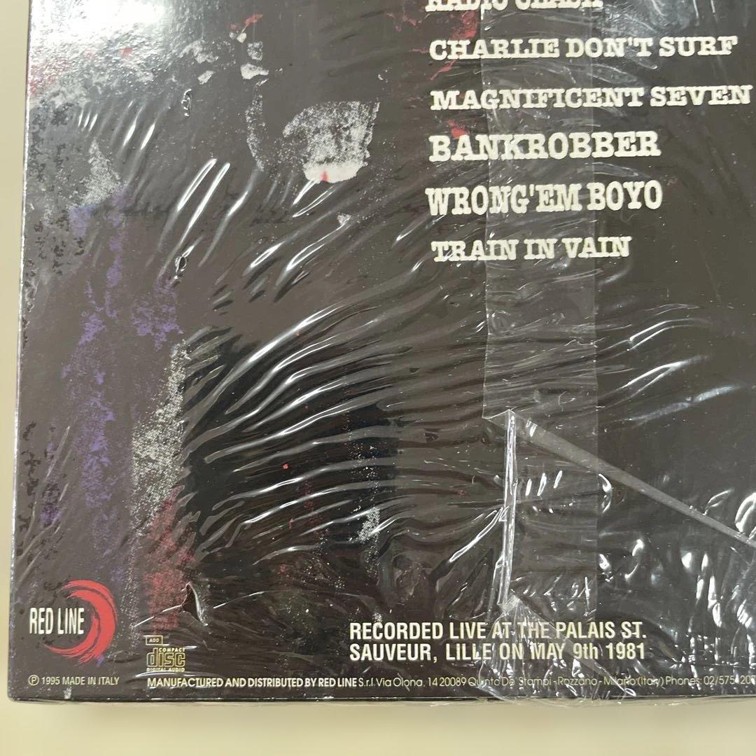 THE CLASH LIVE AT THE PALAIS ST.新品 CD