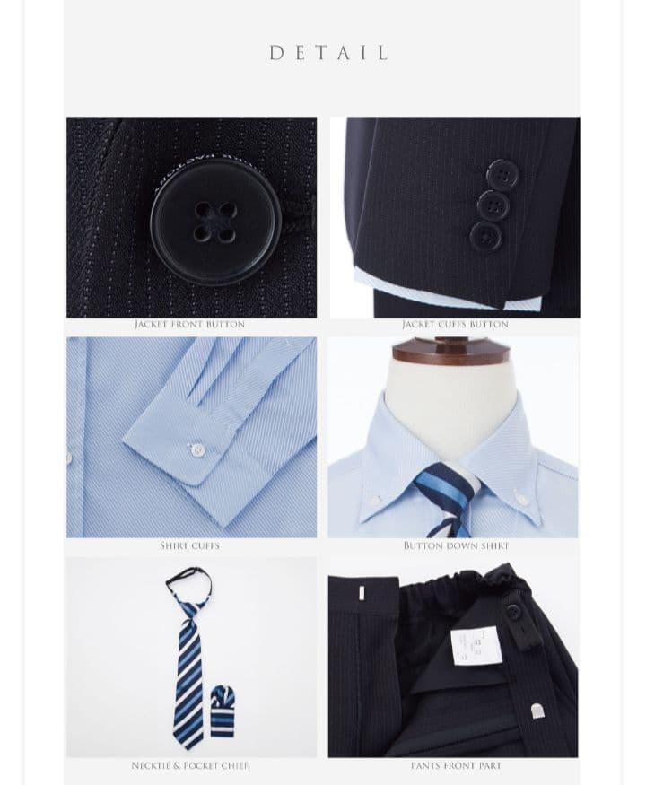 【極美品】ワンダーファクトリー 男の子 スーツ 5点セット 140E 黒 卒服