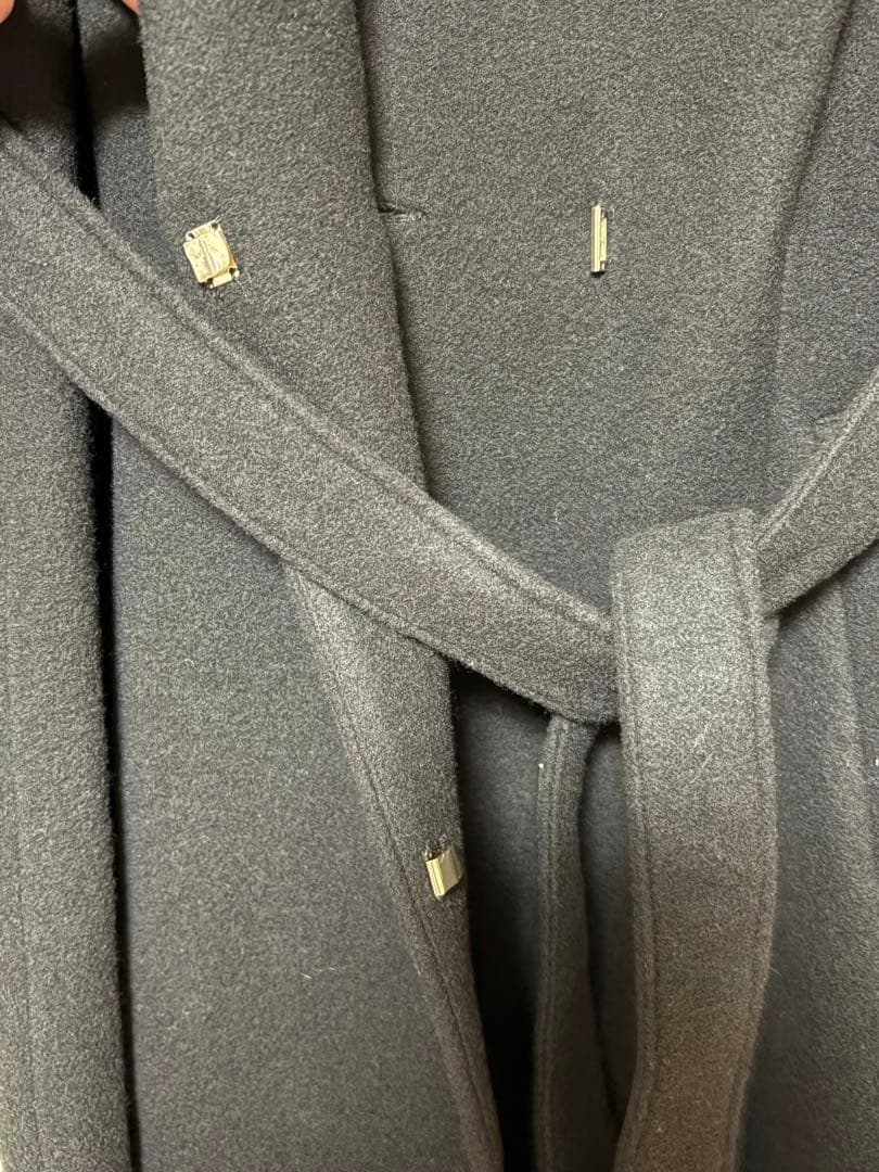 Apuweiser-riche ベルト付ロングチェスターコート