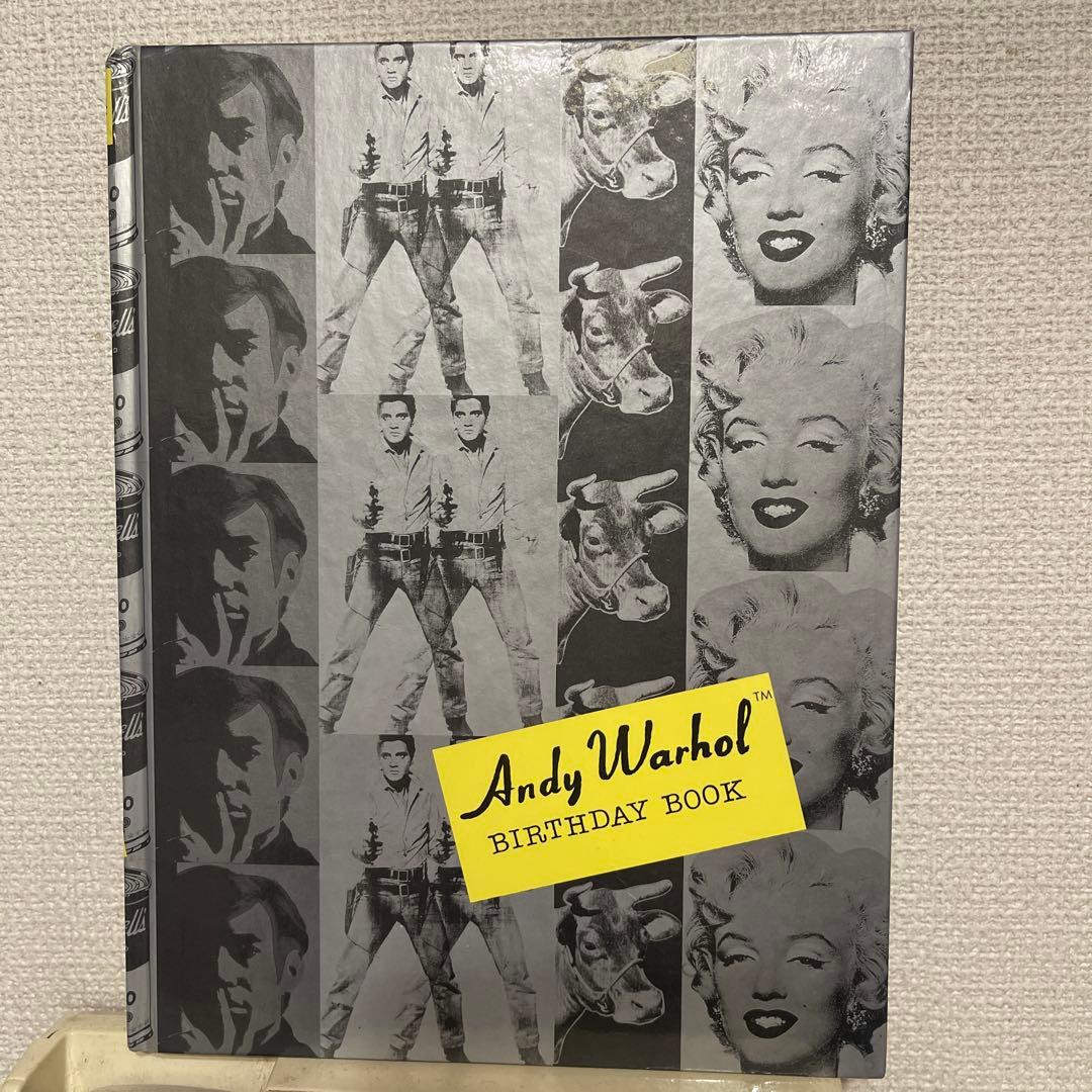 洋書 Andy Warhol BIRTHDAY BOOK