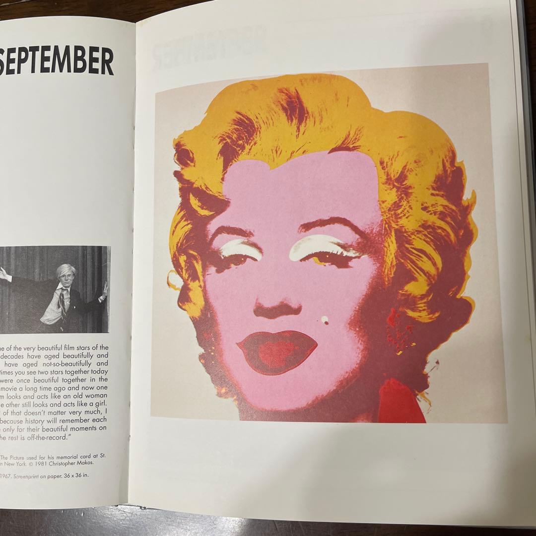 洋書 Andy Warhol BIRTHDAY BOOK