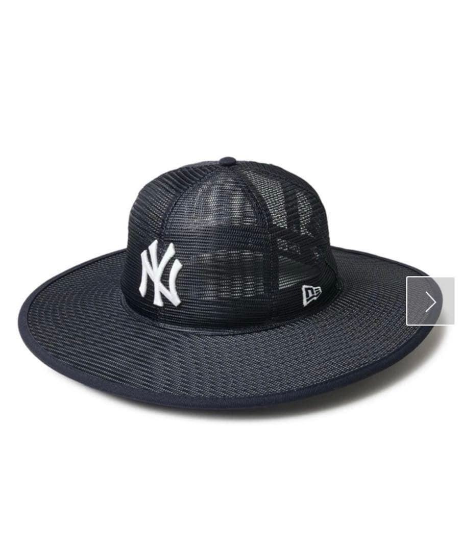 【新品】フィッテド ロングブリムハット メッシュ NEW ERA