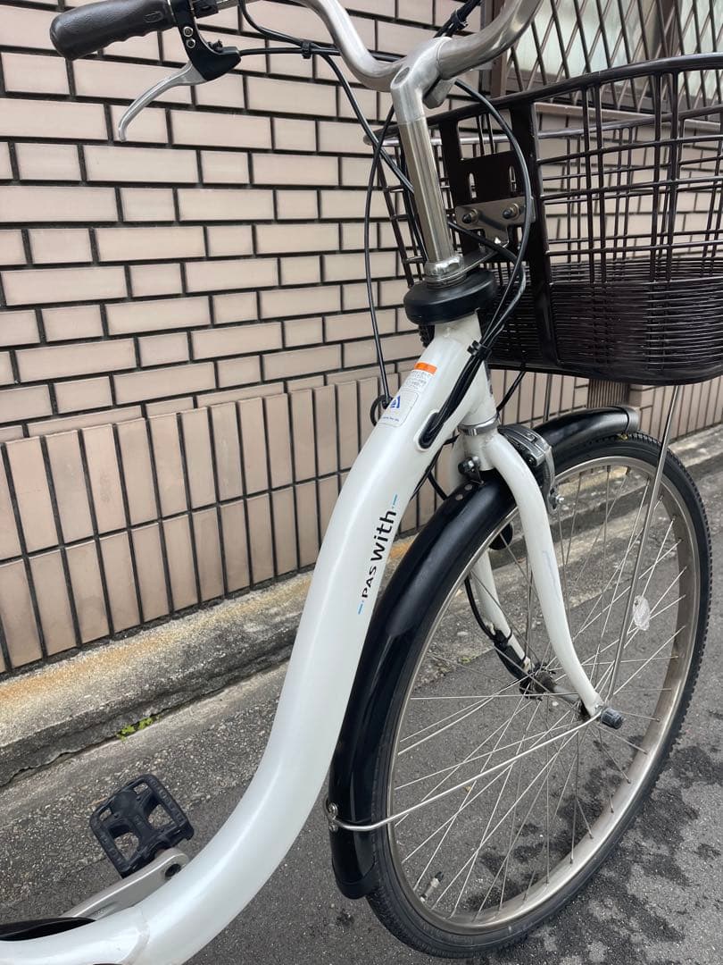 12.3ahヤマハパス電動アシスト自転車26インチ