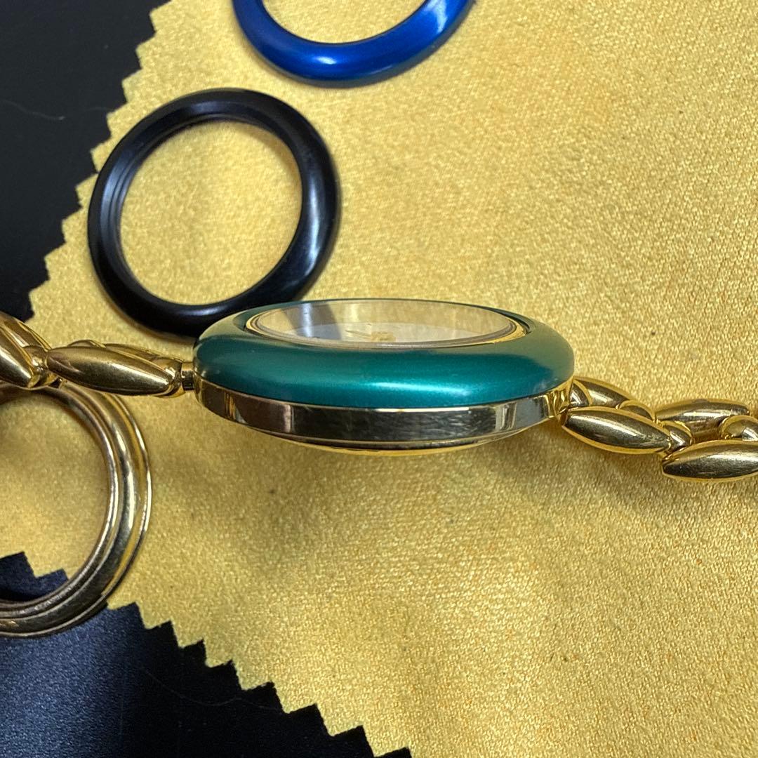 腕時計 GUCCI グッチ チェンジベゼル 2針クォーツ 11/12.2