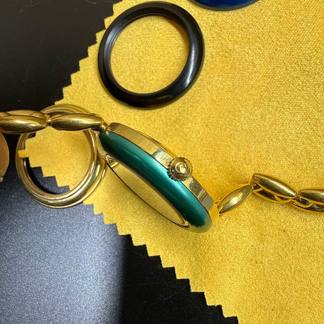 腕時計 GUCCI グッチ チェンジベゼル 2針クォーツ 11/12.2