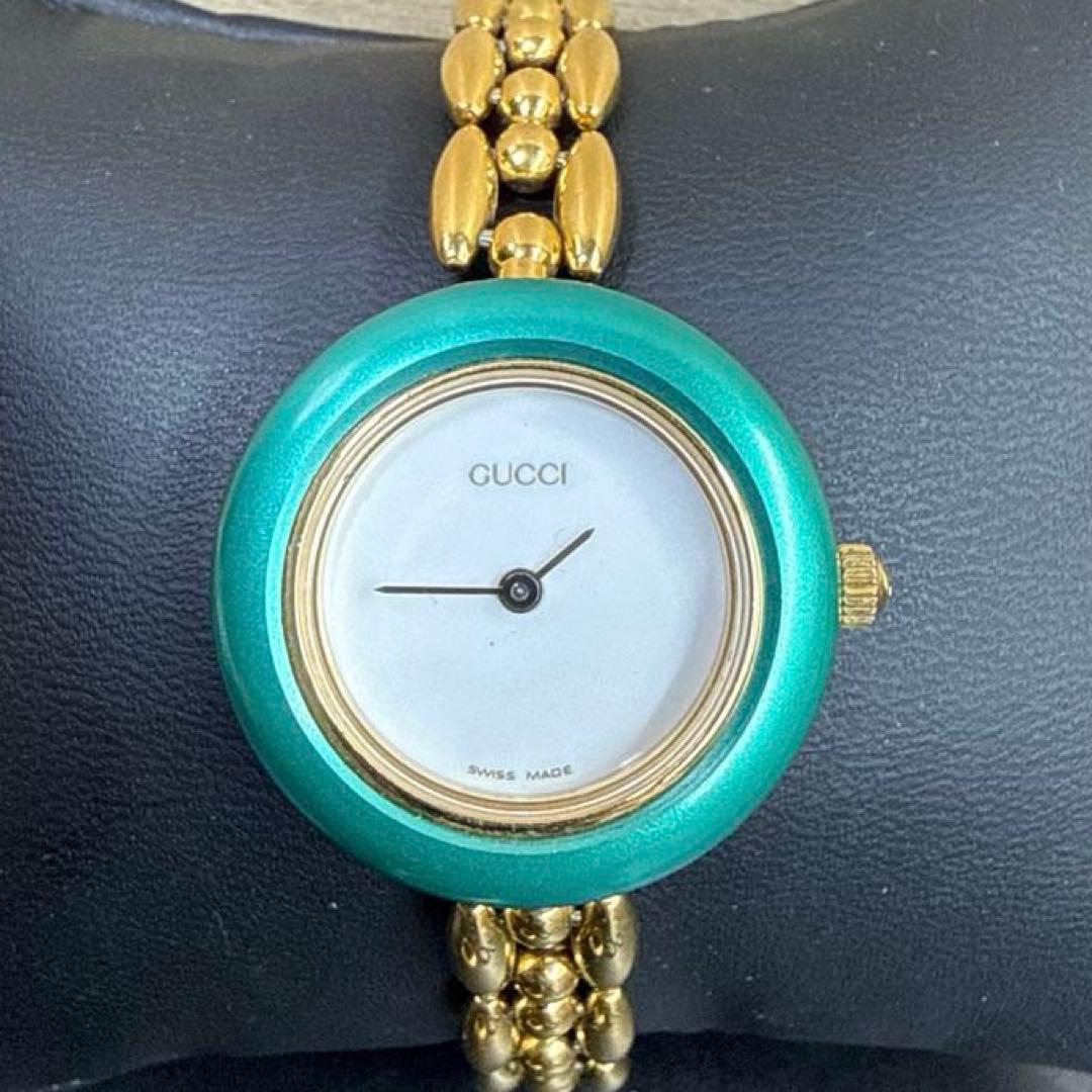 腕時計 GUCCI グッチ チェンジベゼル 2針クォーツ 11/12.2