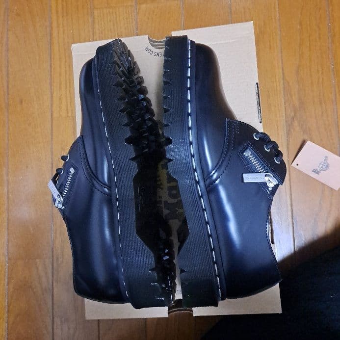 Dr. Martens 1461 ZIP BEX ブラック3ホールシューズUK7