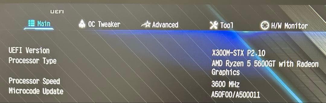 使用短DeskMiniX300 AMD Ryzen5 5600GT 【メモリ別】