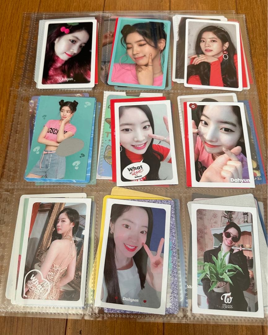 TWICE ダヒョントレカセット 35枚+α