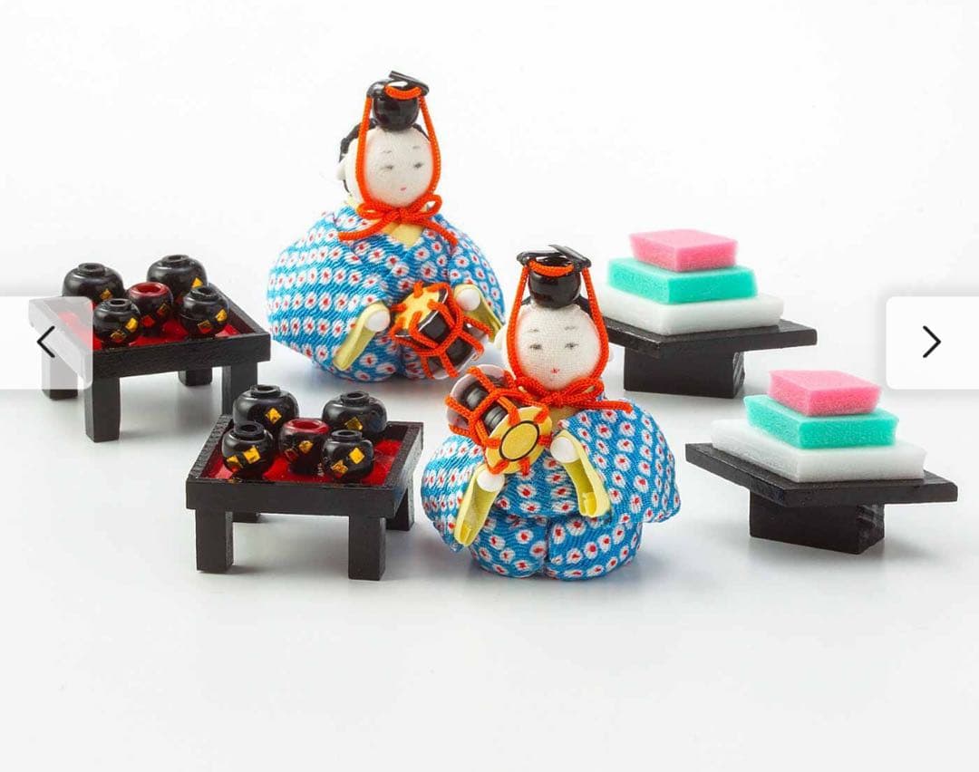 おひなさまミニチュアの会6回コンプリート