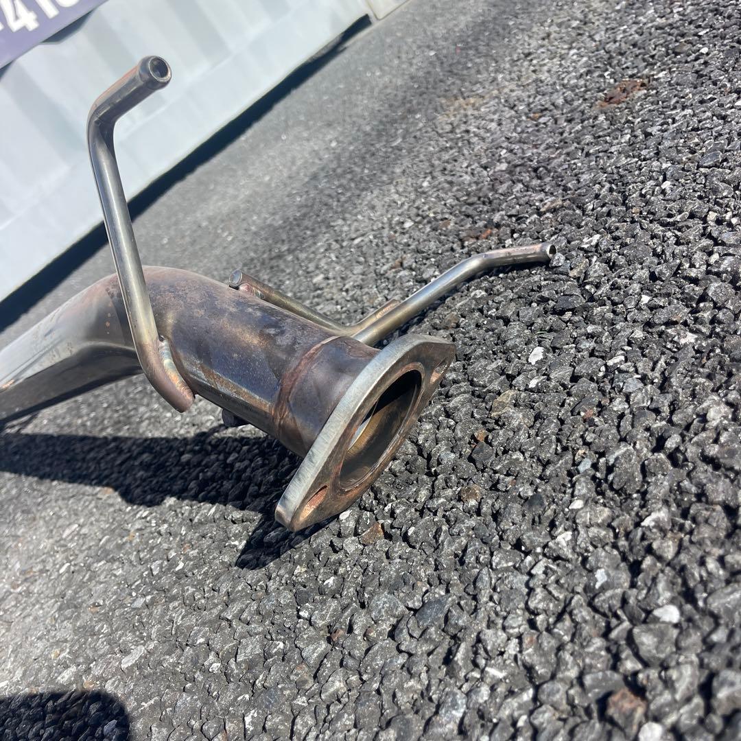 ハイエース ワイド 腹下ストレートマフラー