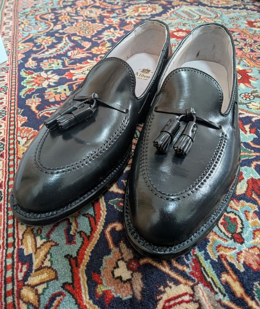 激レアus12D! alden コードバン　タッセルローファー 新品