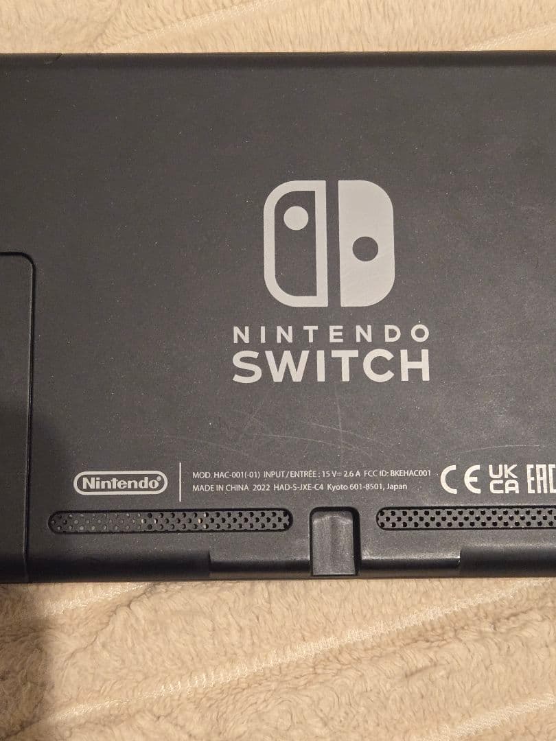 ニンテンドースイッチ　hac-001 2022年製　初期化済み