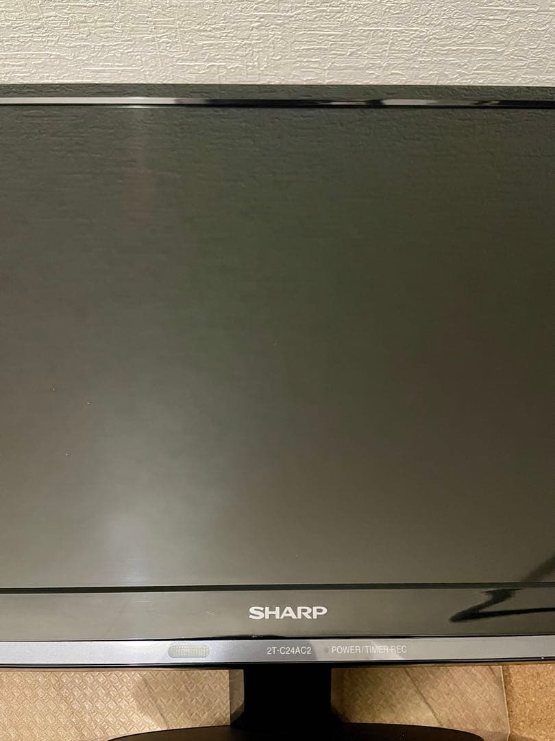 【動作良好】SHARP AQUOS 24型 2T-C24AC2｜リモコンほぼ新品