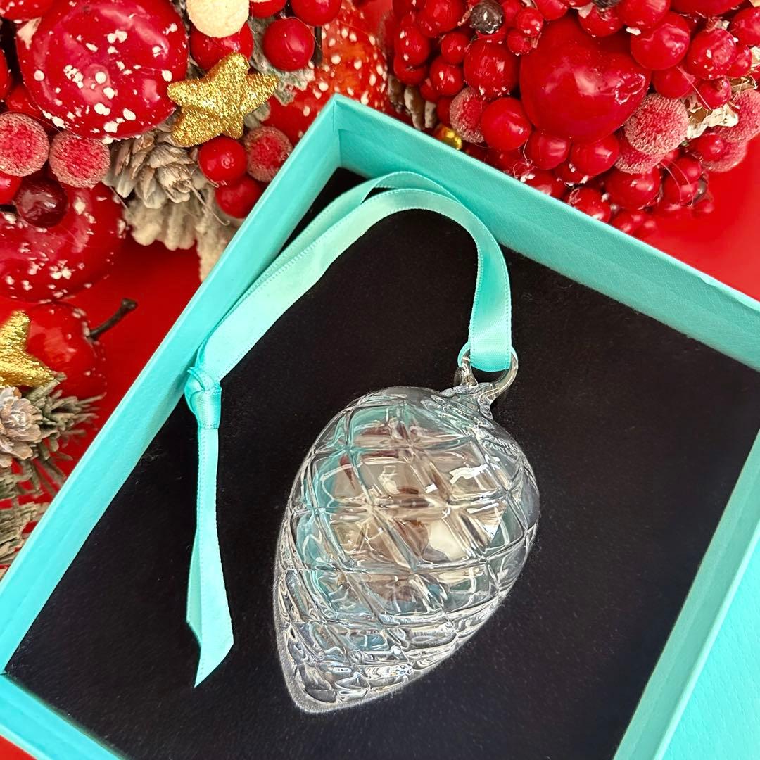 ティファニー TIFFANY&Co. ◆お祝い オーナメント 松ぼっくり
