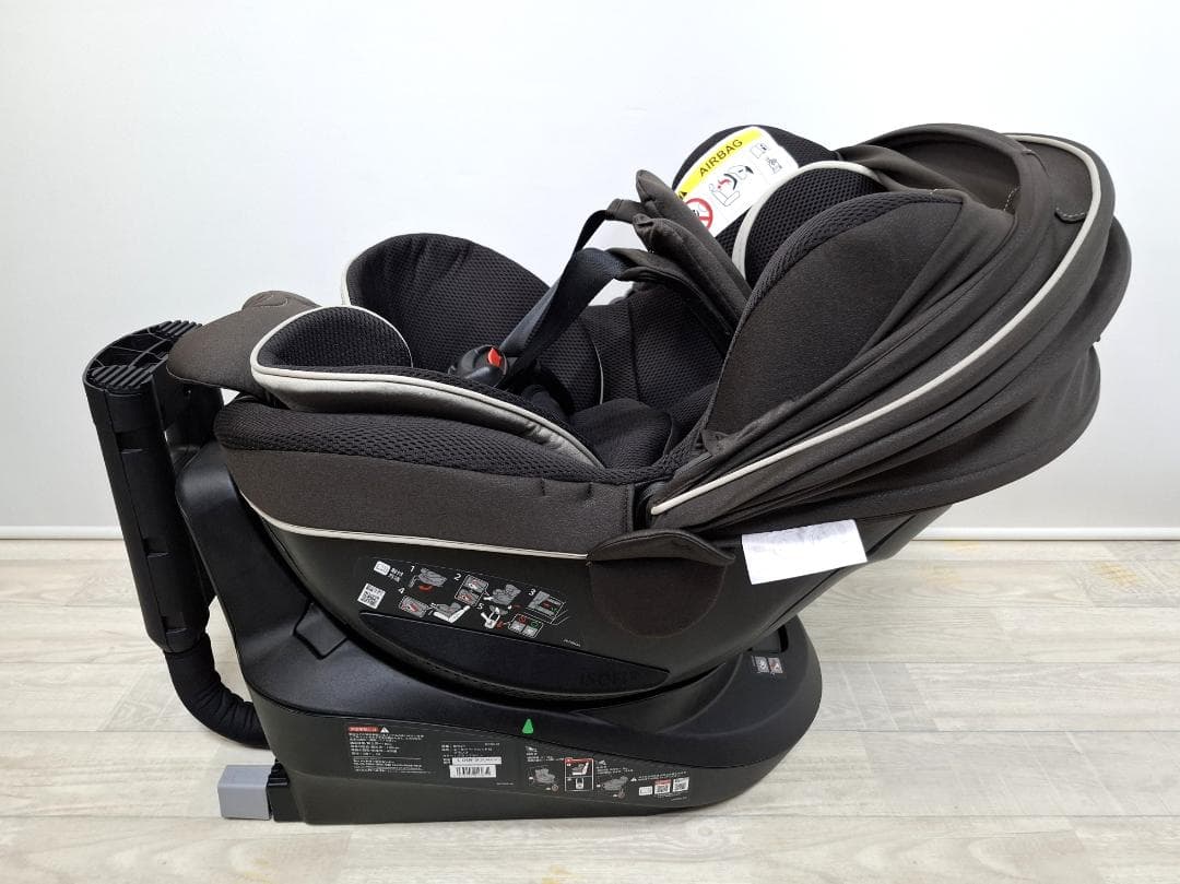【美品】エールべべ・クルット5i グランス ISOFIX 最上位モデル！