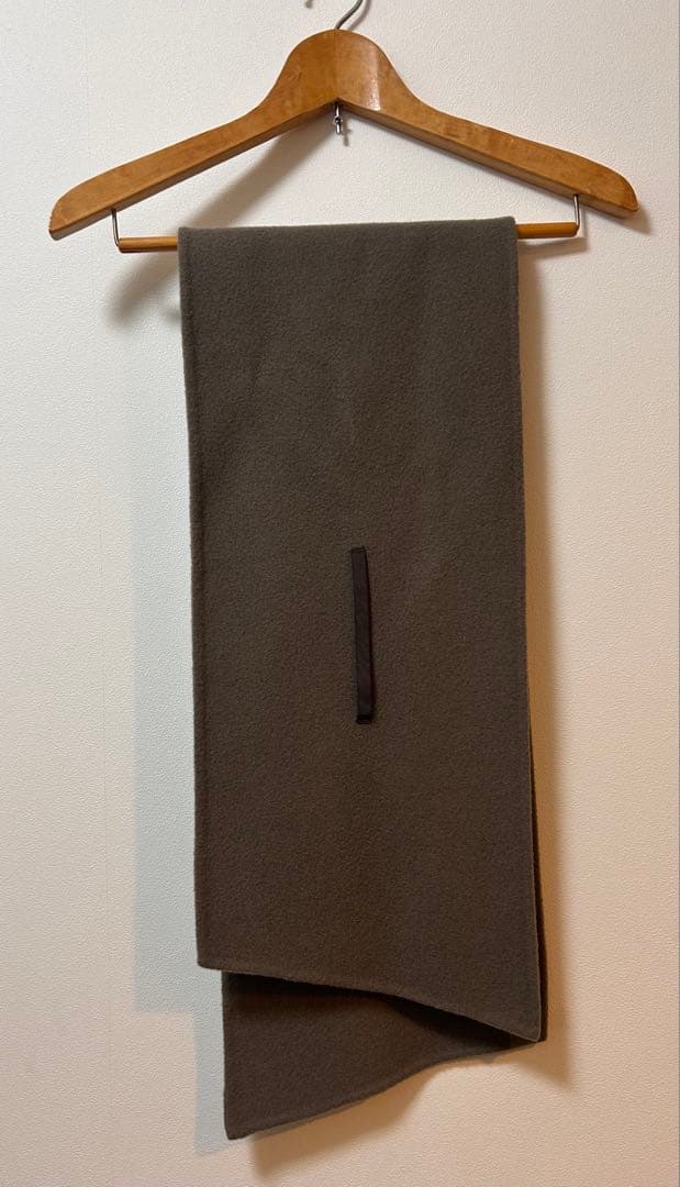 ADAM ET ROPE' カシミヤブレンドリバーコート