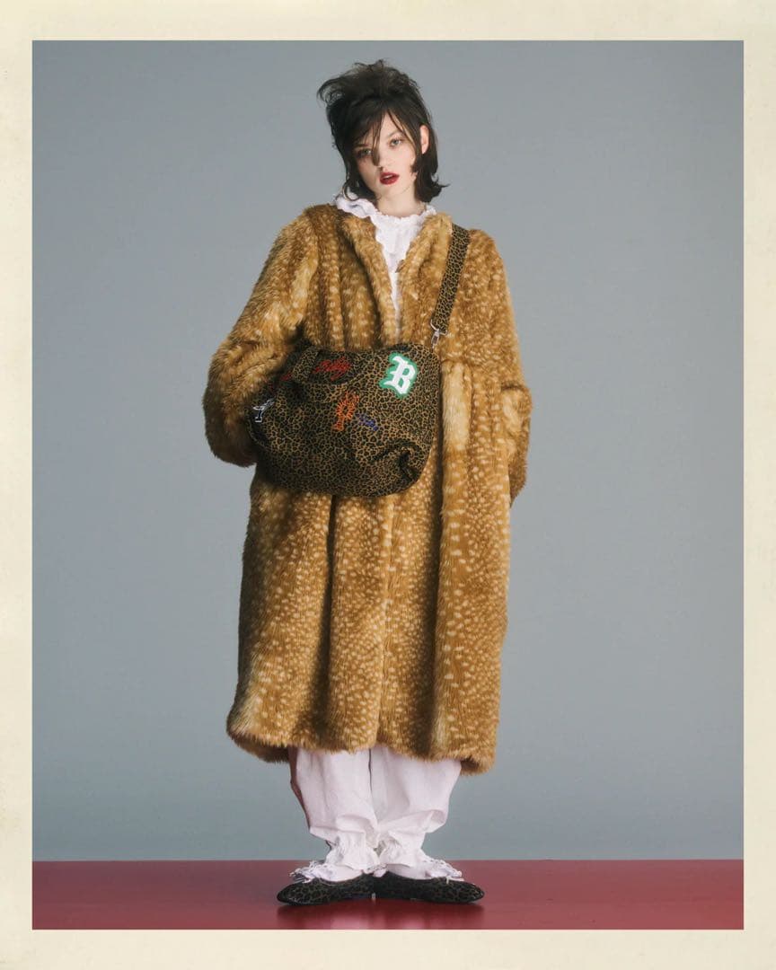 バッグ MAISON BIBIY. LEOPARD TOTE