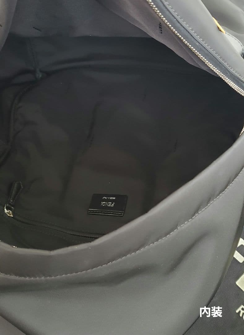 FENDI フェンディ モンスターバックパック 黒