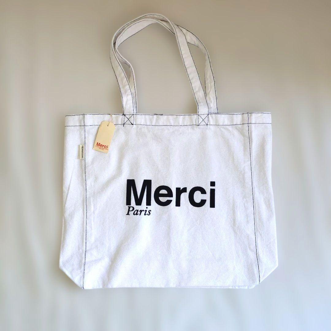 【Merci Paris】定番ステッチトート（レギュラーサイズ）最新バージョン