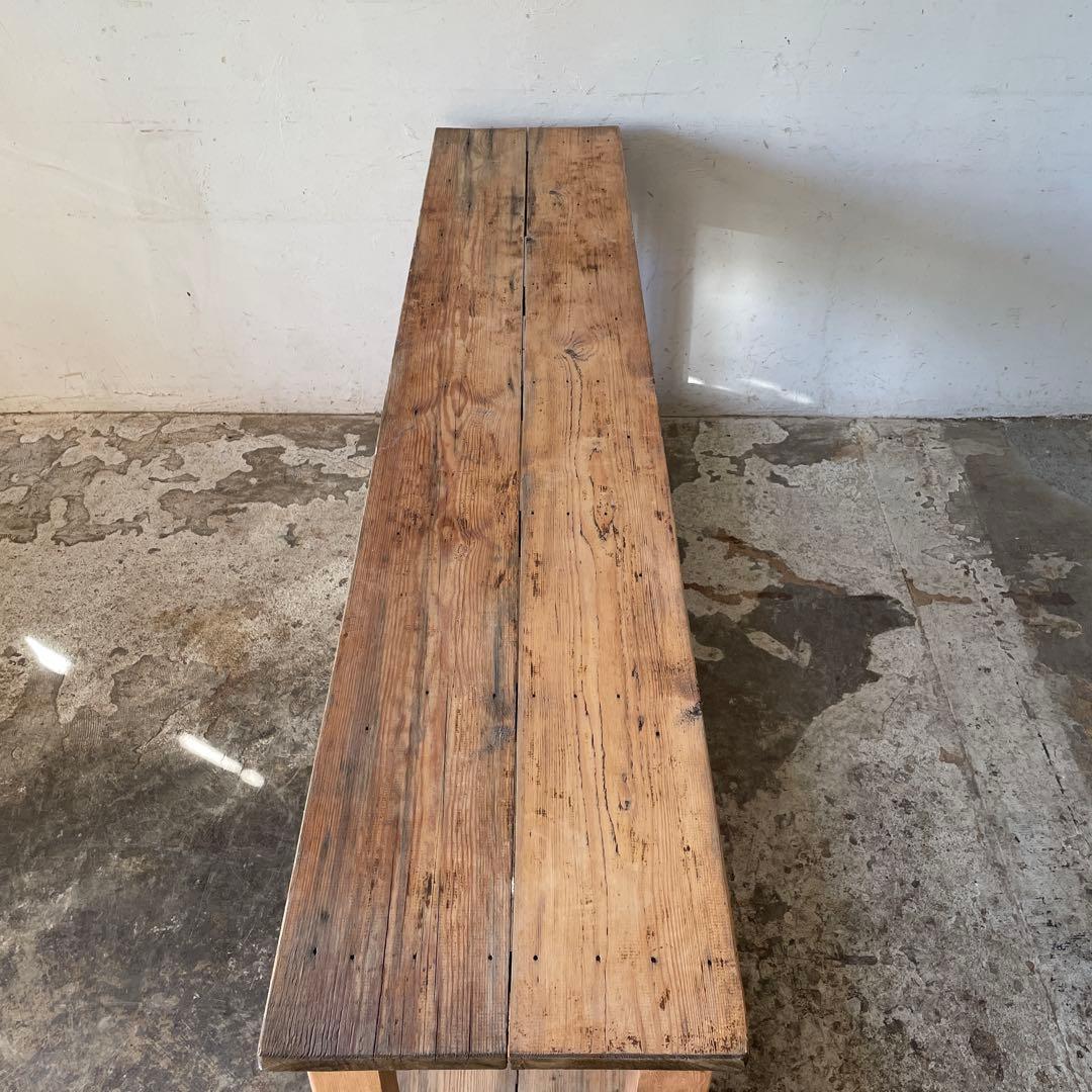 ビンテージ　キッチンカウンター　コンソール サイドボード　剥離