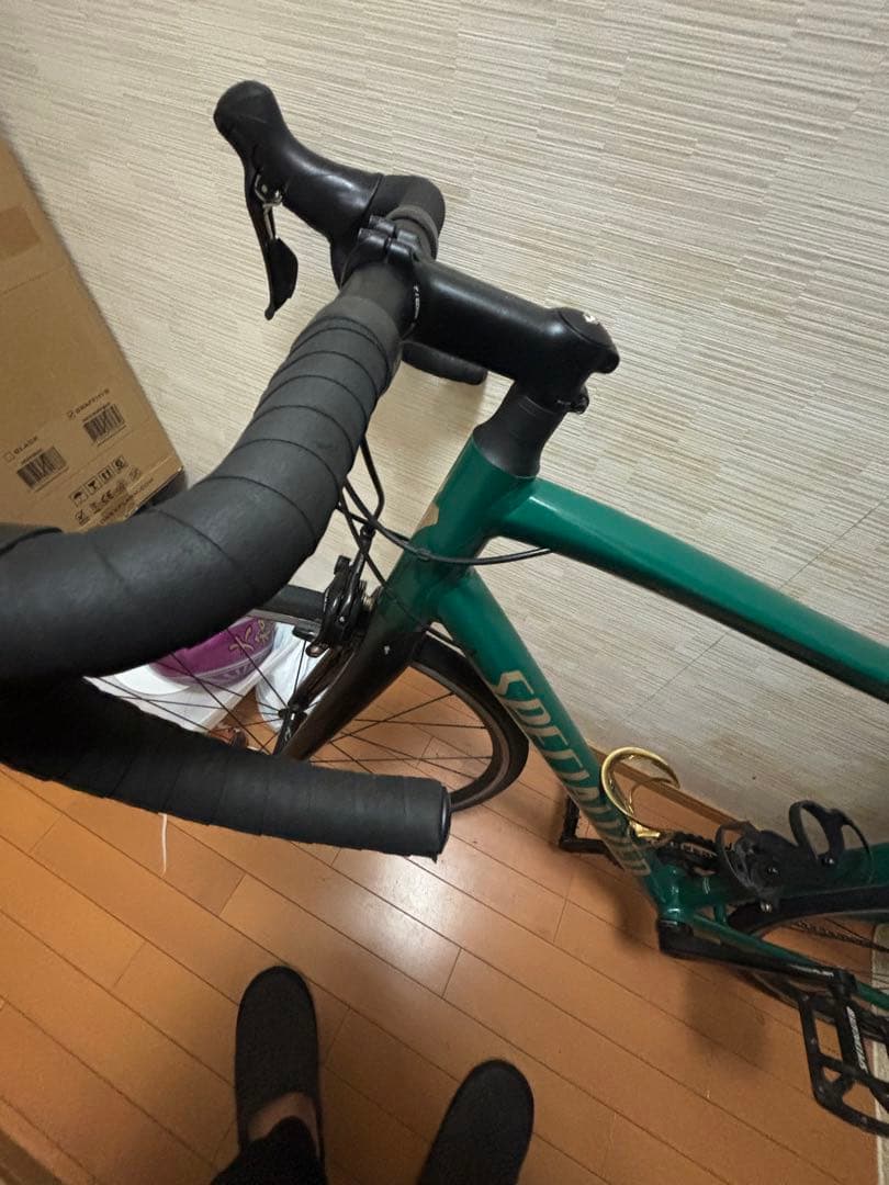 specialized 緑　ロードバイク　引き取り限定　富山