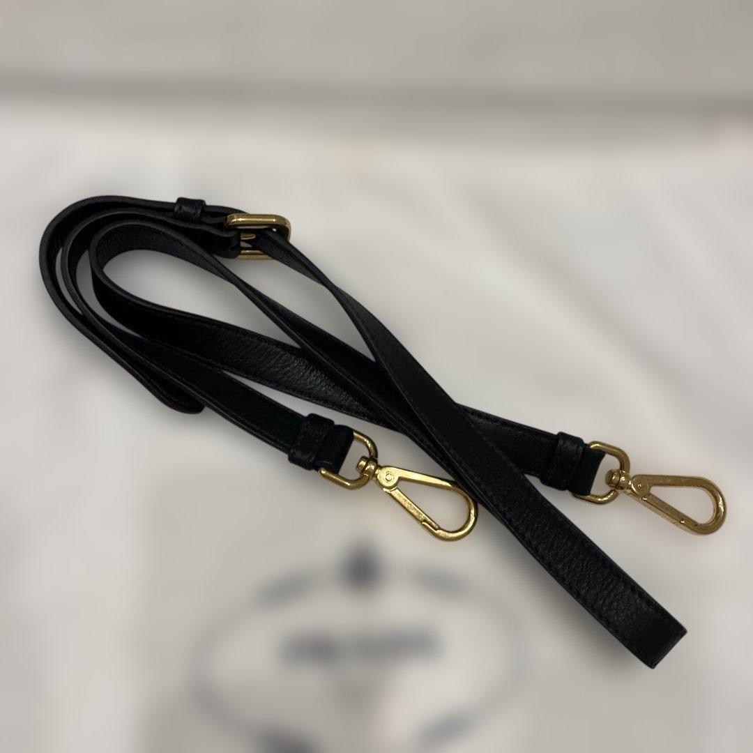 PRADA ブラック ナイロン トートバッグ