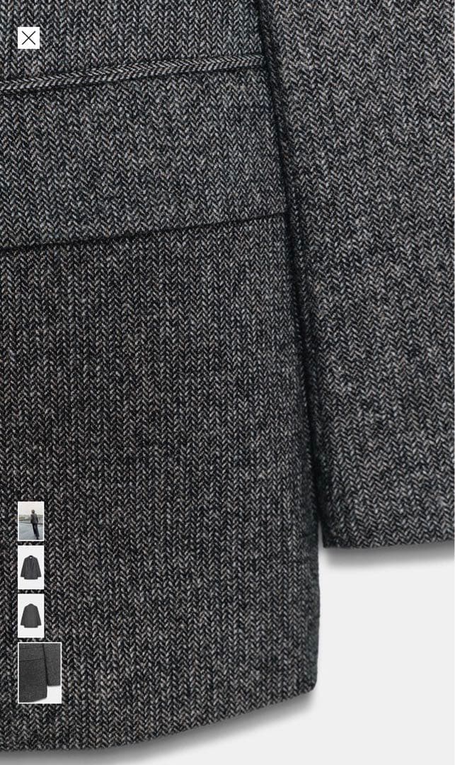 HERRINGBONE WOOL BLAZER ヘリンボーン ウール ブレザー