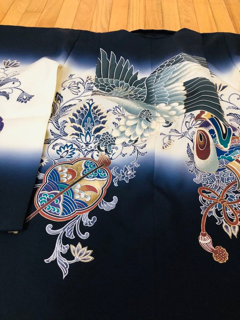 七五三五歳‼️完全️フルセット❤️豪華鷹凛々しい‼️金彩煌びやか際立つ