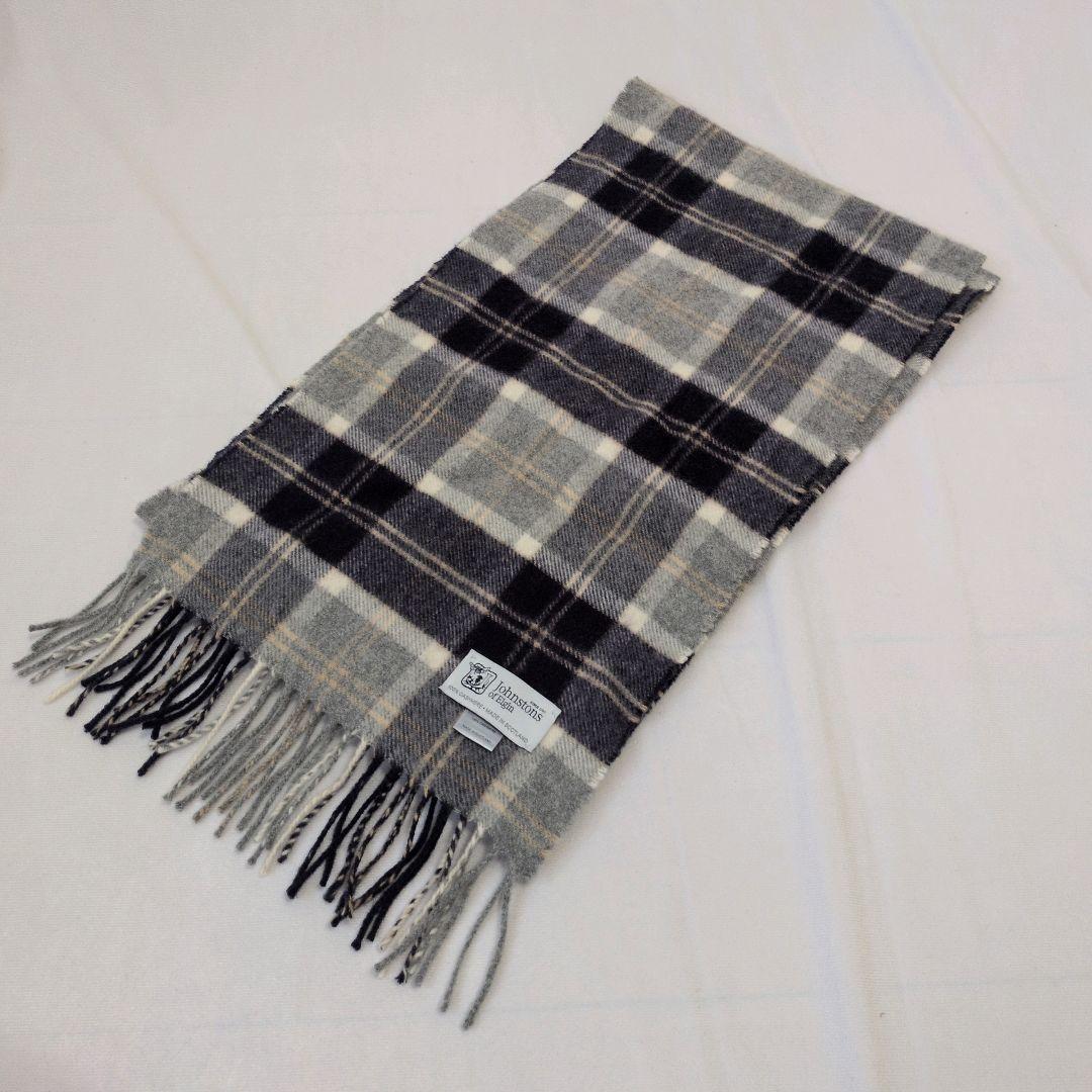 Johnstons of Elgin マフラー ストール カシミア100%