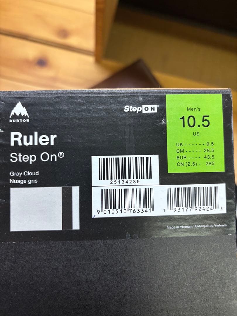 BURTON RULER 50 スノーボードブーツ ステップオンホワイト/BL