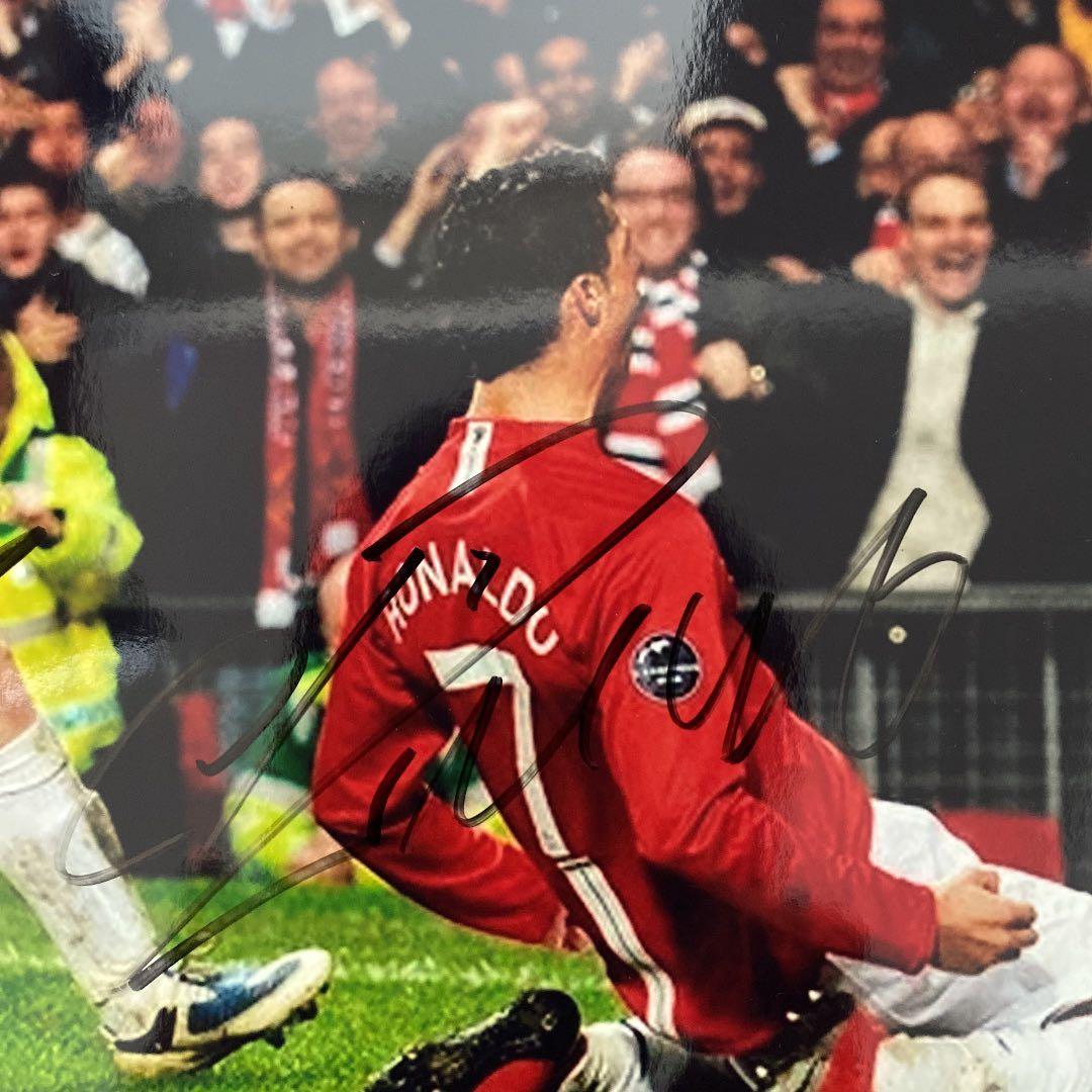 クリスティアーノロナウド　ルーニー　KAKA 　直筆サイン