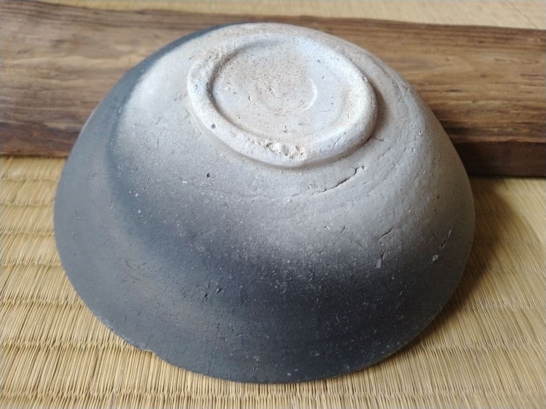平安～鎌倉時代　黒色土器碗　骨董　古美術　発掘品　茶碗　酒器　土器　瓦器