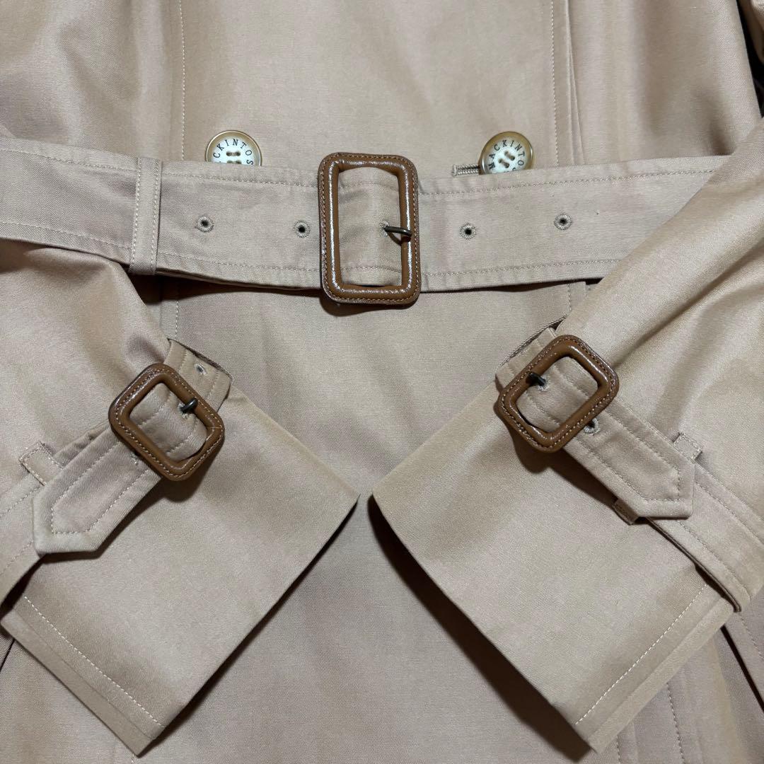 美品 マッキントッシュロンドン トレンチコート ライナー ハウスチェック40