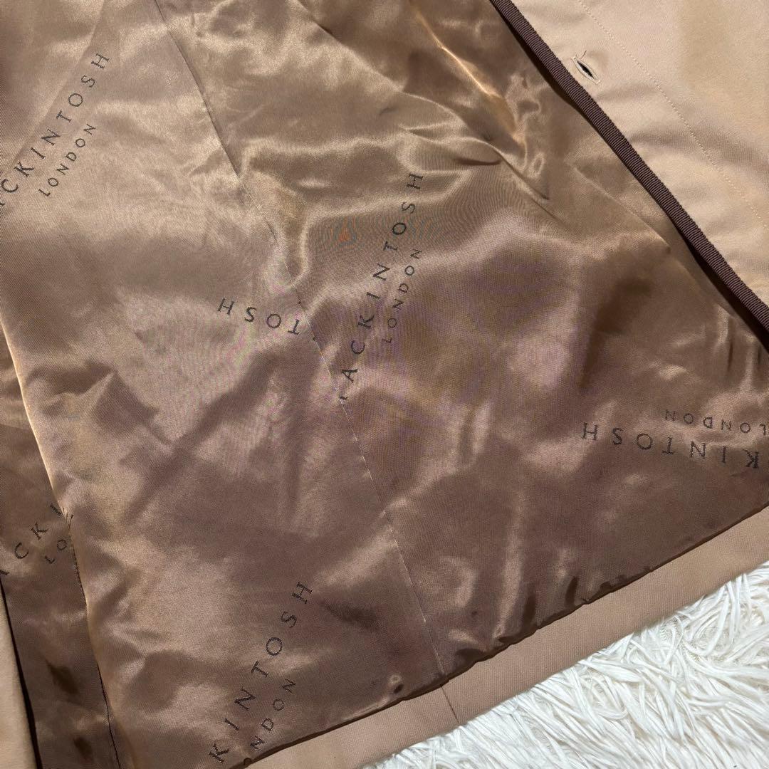 美品 マッキントッシュロンドン トレンチコート ライナー ハウスチェック40