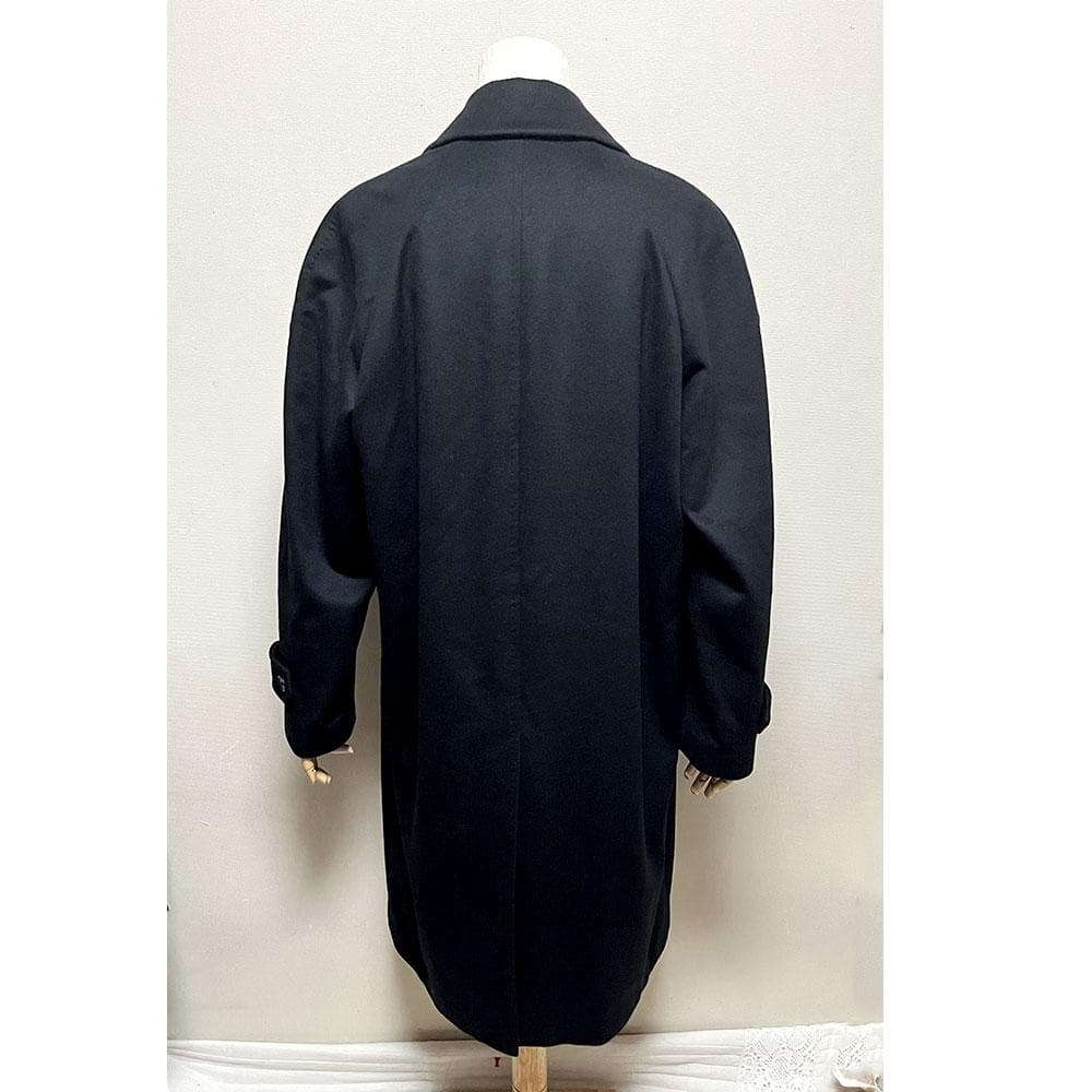 極美品 カシミヤ100 ARDENT-ZEAL 比翼 ロングチェスターコート M
