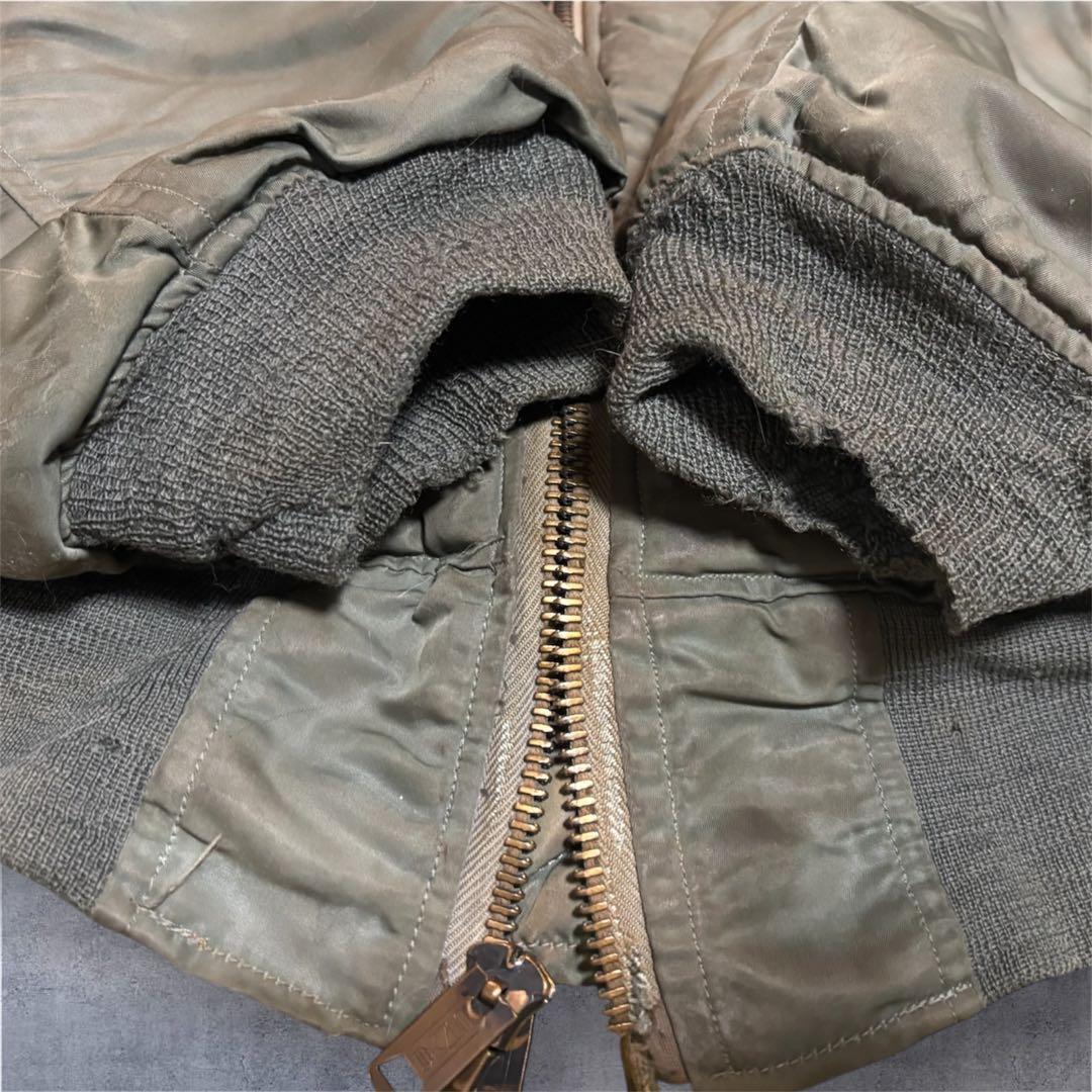 60s ビッグサイズ 実物 MA-1フライトジャケット