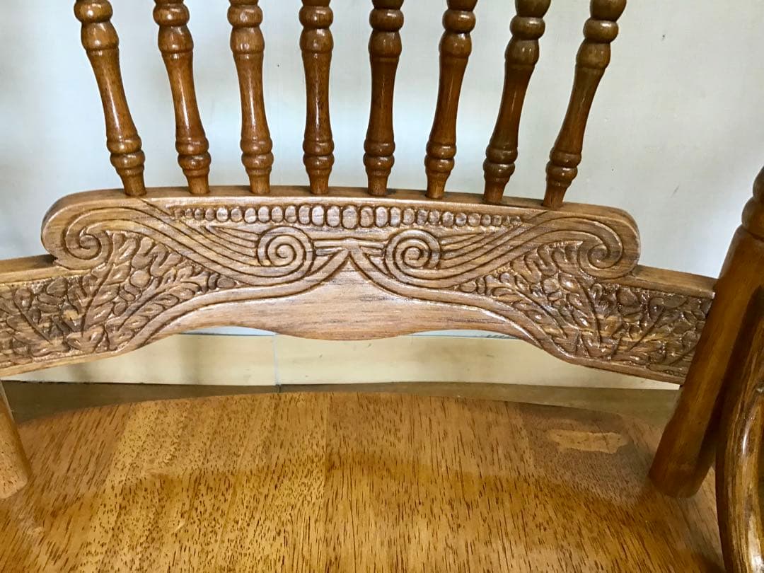 トモダン☆管845☆シンリー☆shin lee☆手彫彫刻☆ダイニングチェア