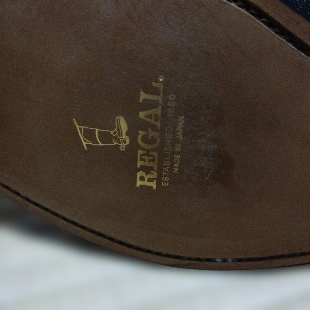 REGAL ブラック ドレスシューズ