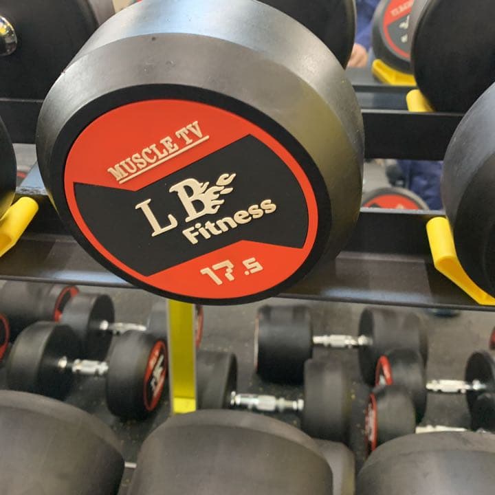 30%割引ラバーダンベル　22.5kg 32.5kg kg各2個