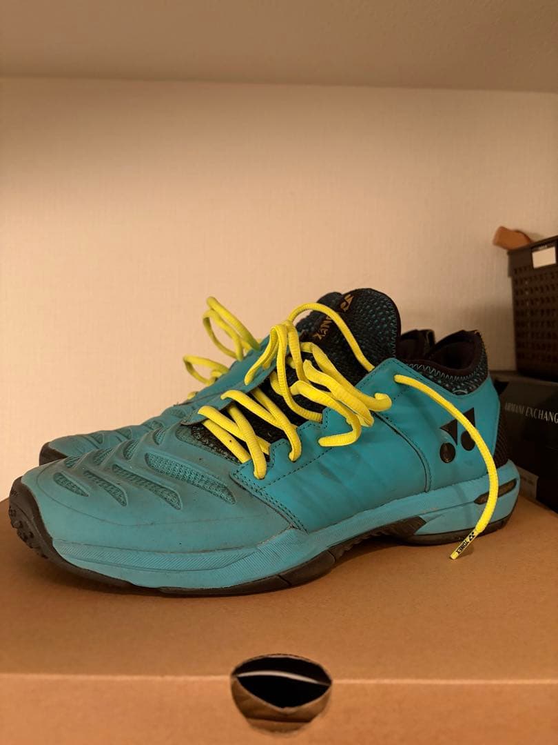 ヨネックス テニスシューズ 青/黒