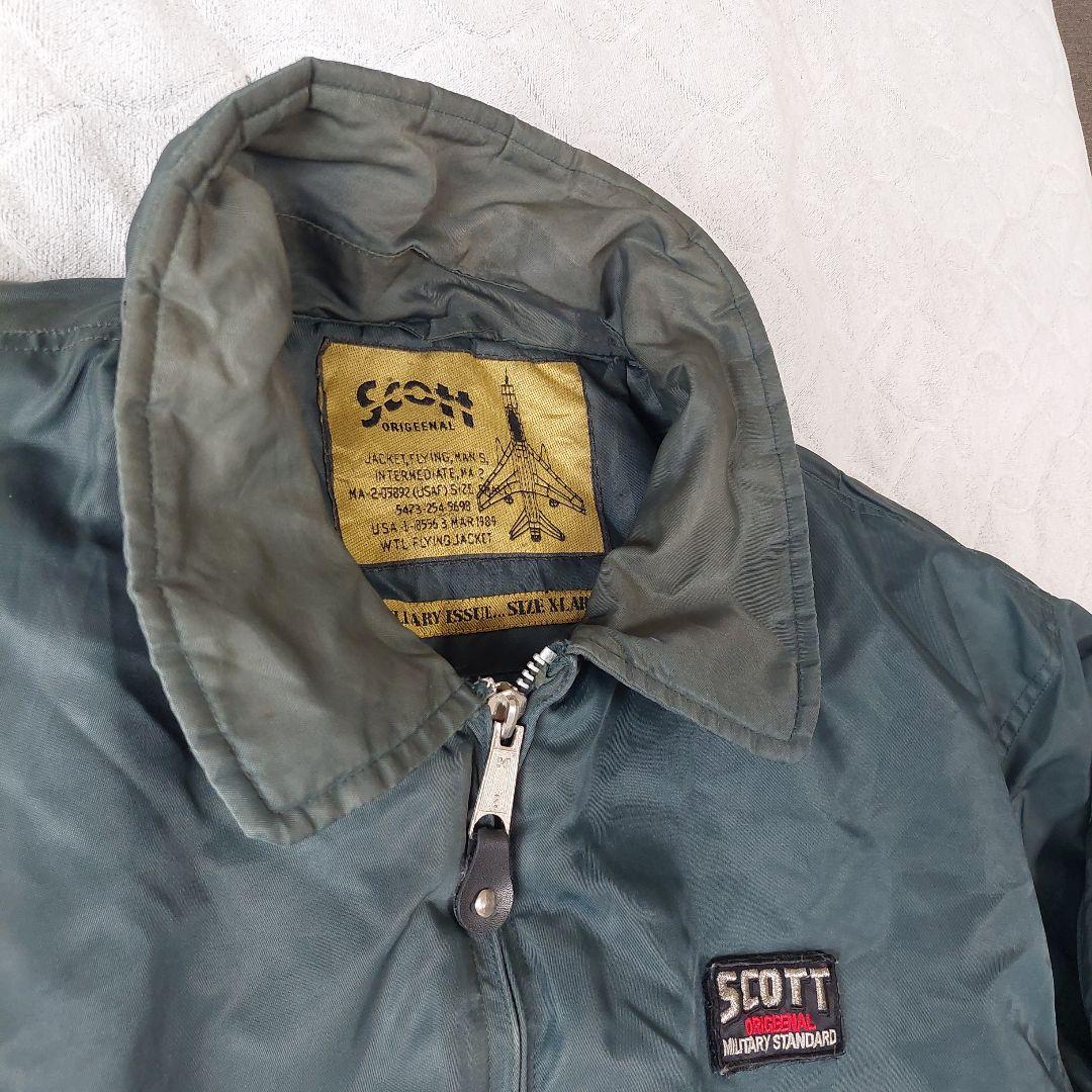 【希少】80s SCOTT オリジナル CWU-45P MA-2 USAF
