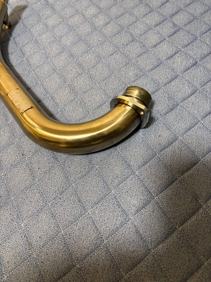 ヤマハ　SR400 SP忠男　パワーボックス　エキゾーストパイプ　キャブ