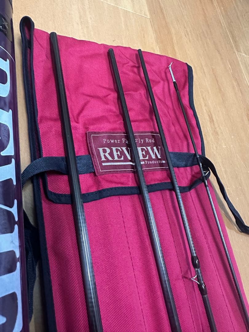 REVIEW RX 8045T フライロッド 8f 4-5#