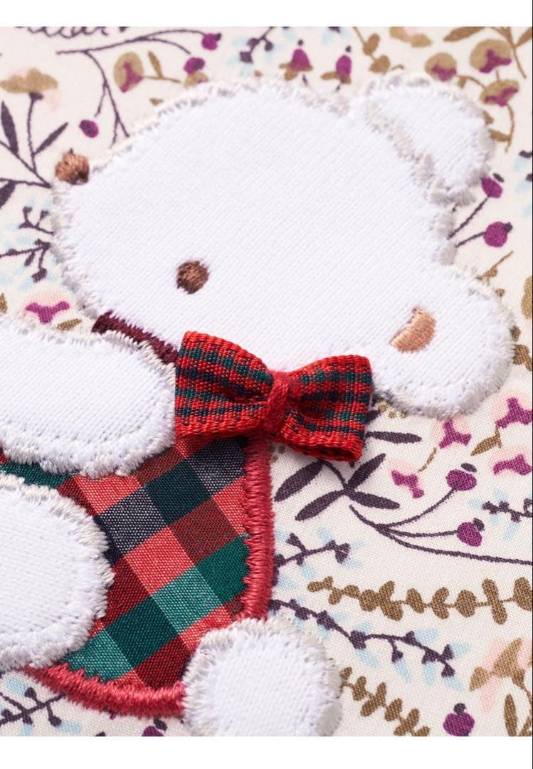 新品　ファミリア　母子手帳ケース　リバティ　レッド　bl マルチケース