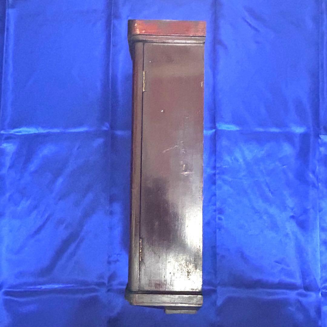 【匿名配送】Aichi 振り子時計　ゼンマイ式　手巻き鍵付　アンティーク　木製