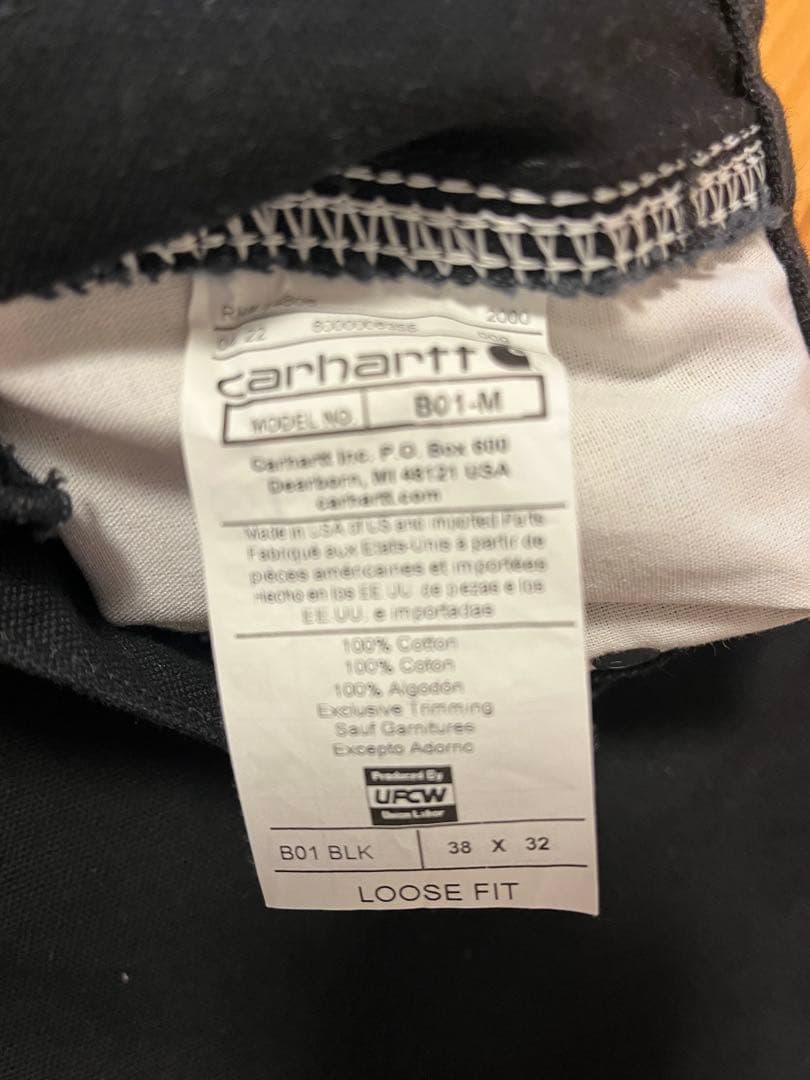 USA製 Carhartt ダブルニー w38×L32 アメリカ製