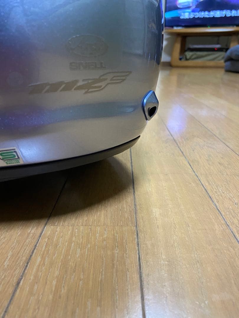 希少 アライジェットヘルメット ＭＺＦ　61.62 ブルーシルバー